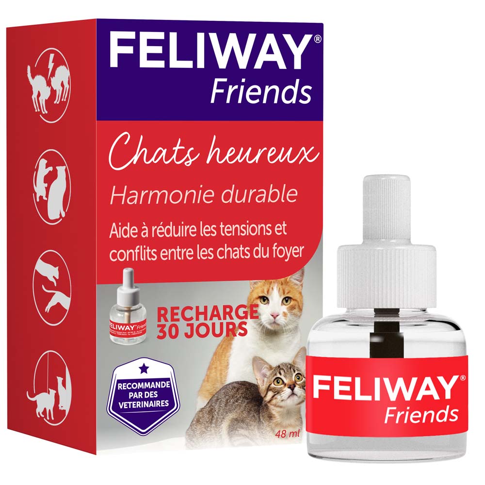 Feliway Friends Ricambio per diffusore gestione conflitti per gatti 48 ml