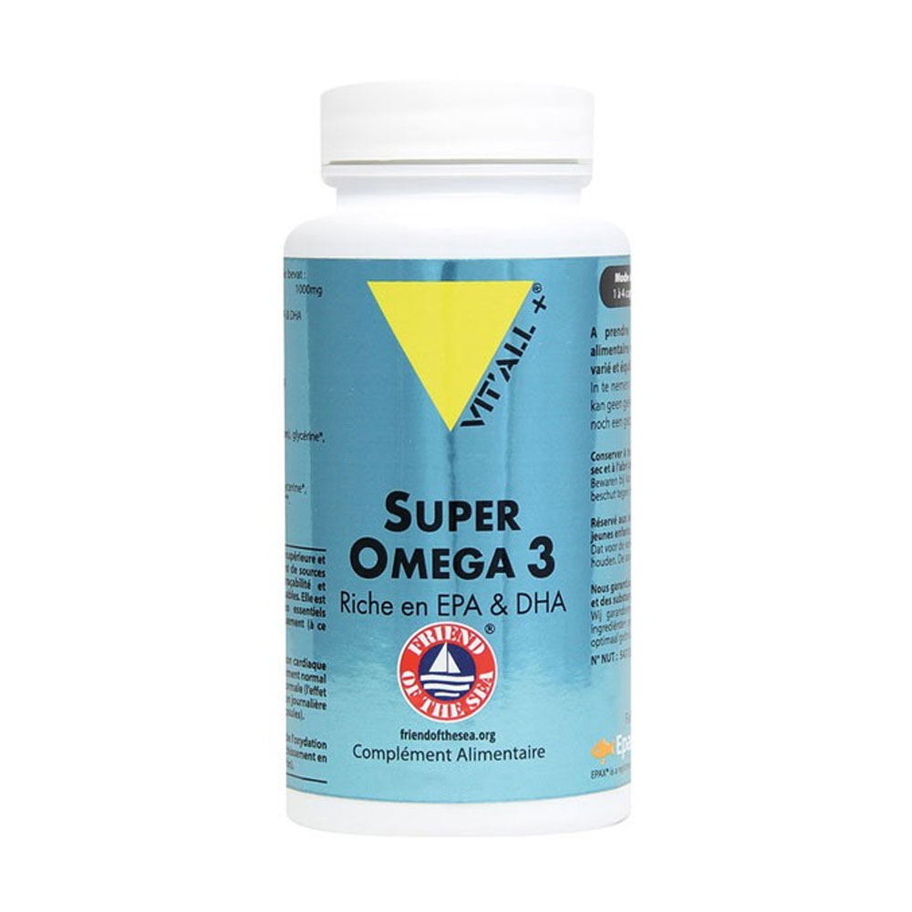 Vit'All+ Omega 3 ricco in EPA e DHA 30 capsule