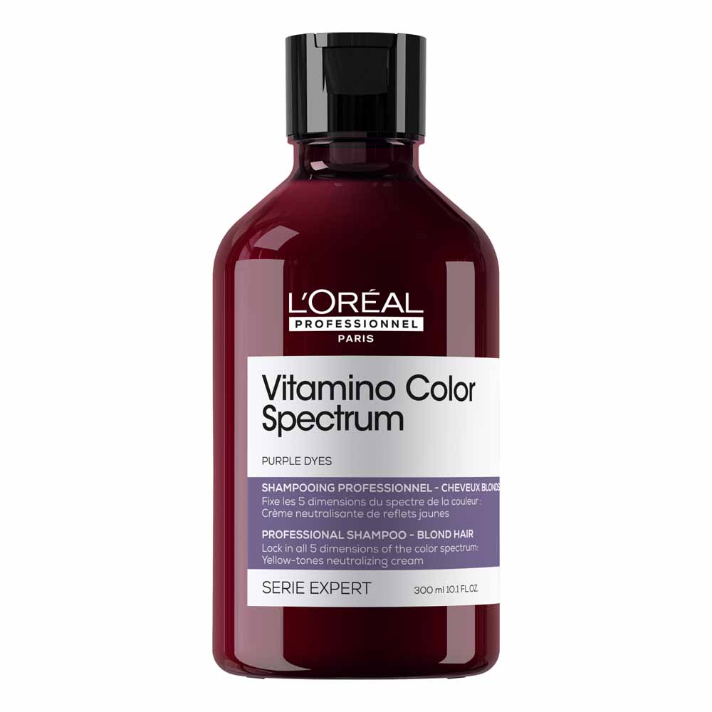 L'Oréal Professionnel Vitamino Color Spectrum Shampoo neutralizzante dei riflessi gialli per Capelli Blonde 300 ml