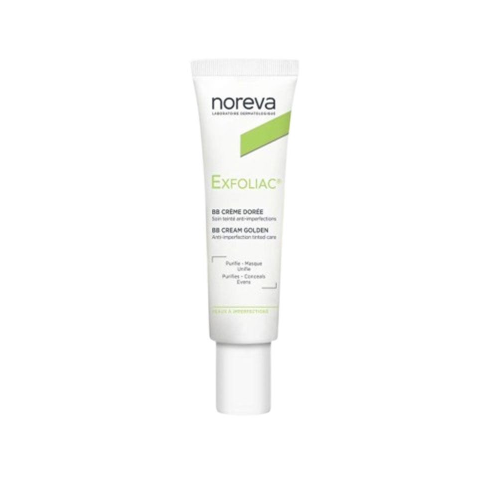 Noreva Exfoliac BB-Crème Soin teinté anti-imperfections Teinte dorée Per pelli scure 30ml