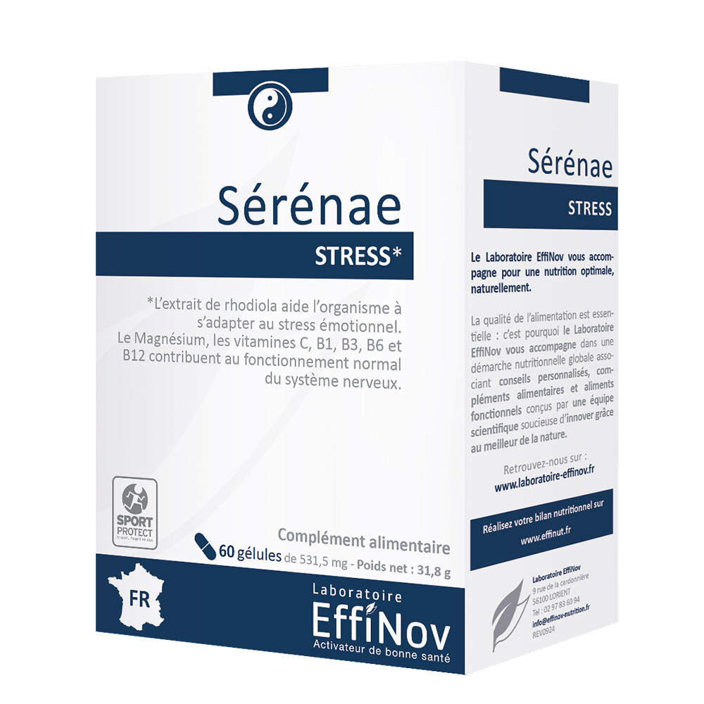 Effinov Nutrition Sérénae Lo stress 60 capsule