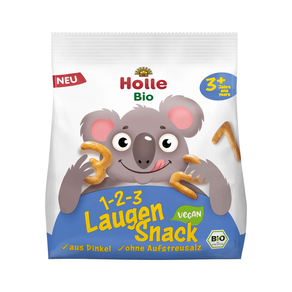 Holle Pural Snack brezel all'orzo farro a partire dai 3 anni 80 g