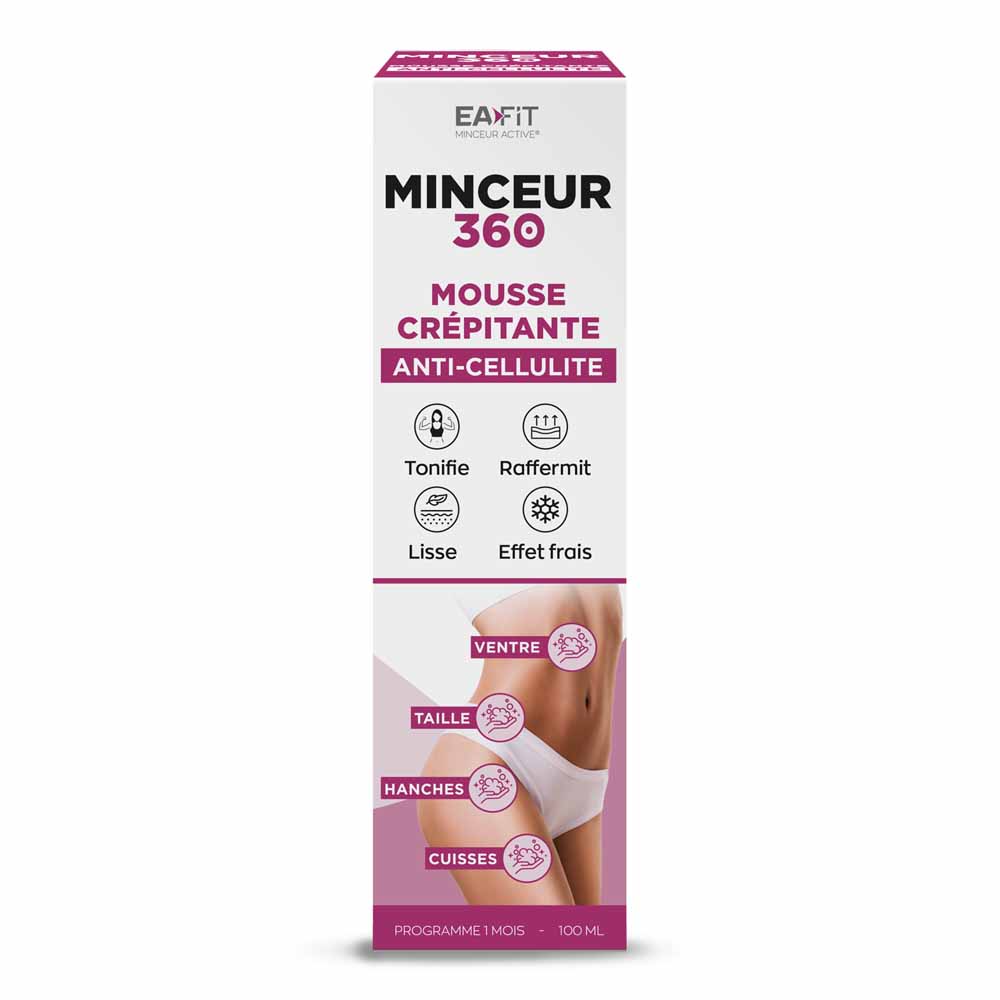 Eafit Dimagrimento Attivo Mousse snellente 360° crepitante effetto anticellulite 100 ml