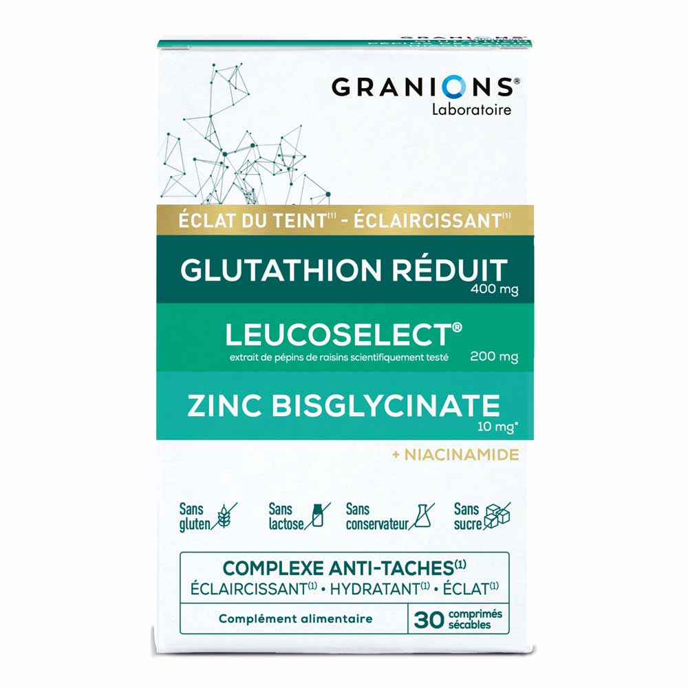 Granions Complesso anti-macchie schiarente, illuminante e idratante 30 compresse