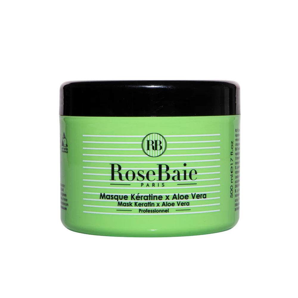 Rosebaie Aloe Vera Maschera alla cheratina 500 ml