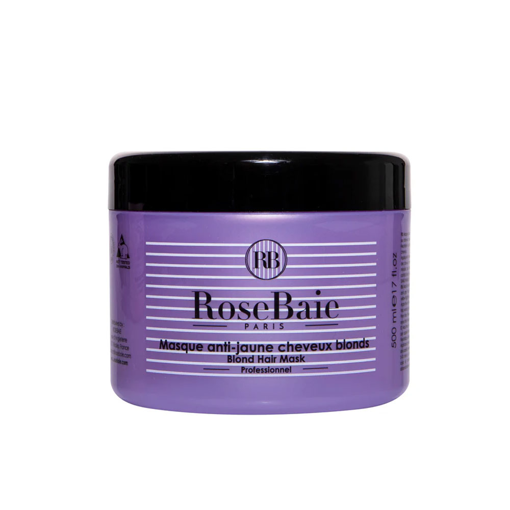 Rosebaie Bionda Maschera anti-giallo per capelli biondi 500 ml