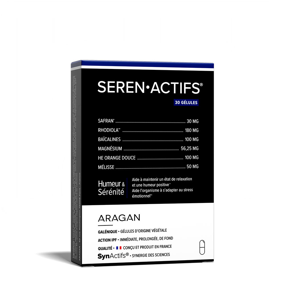 Aragan Synactifs SerenAttivi per umore e serenità 30 capsule