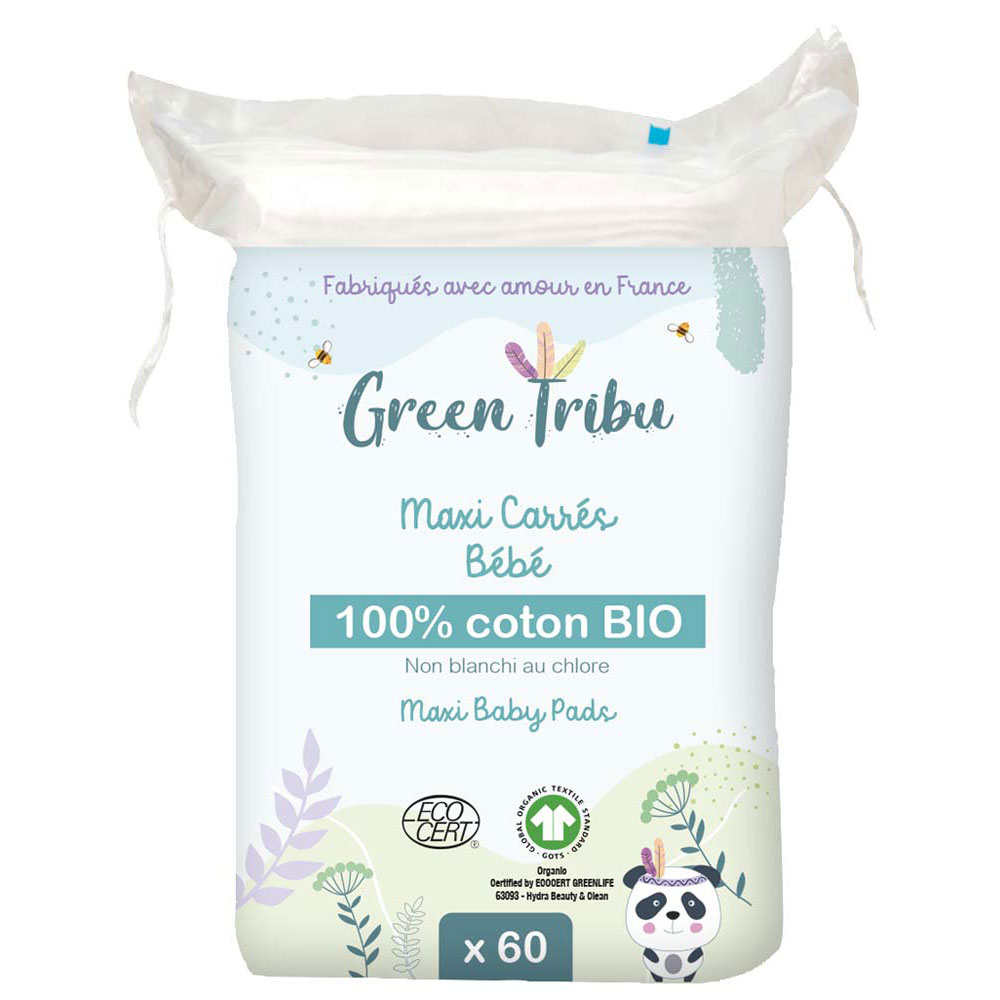 Green Tribu Salviettine maxi per neonati 60 capsule