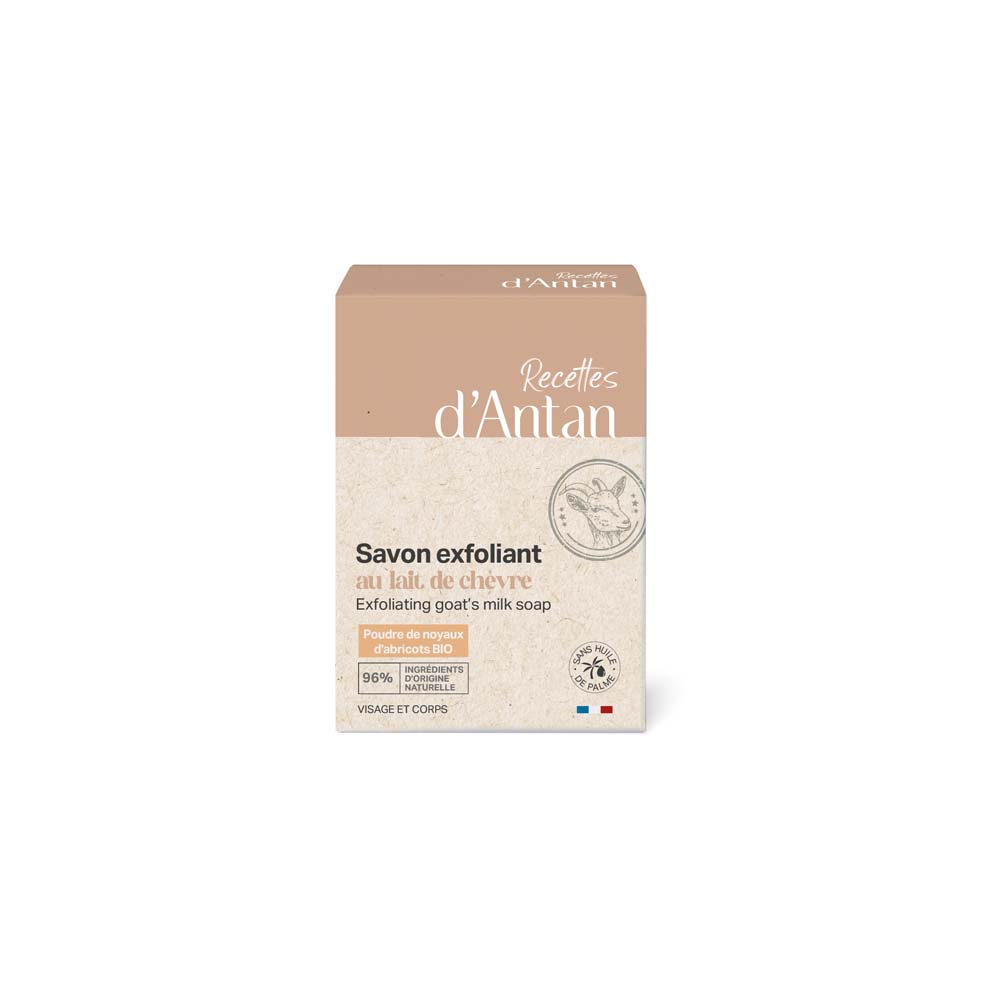 Recettes d'Antan Sapone esfoliante a panetto al latte di capra 100 g