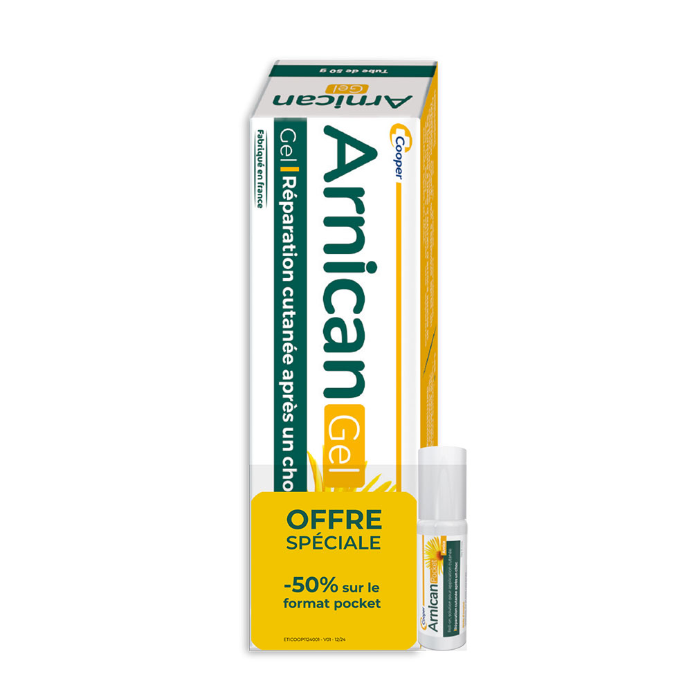 Arnican Gel per urti, colpi e cadute + roll-on tascabile
