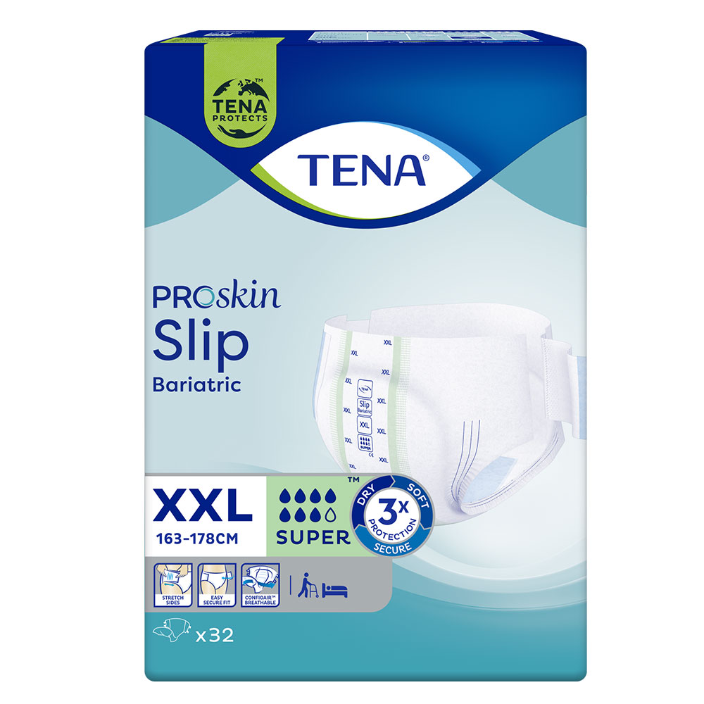 Tena Proskin Slip Assorbenti Bariatric per la debolezza della vescica Taglia XXL x32