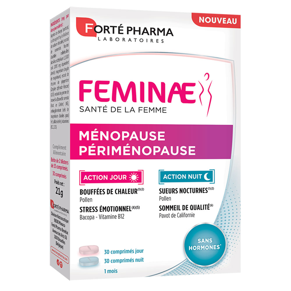 Forté Pharma Feminae Menopausa e perimenopausa senza ormoni 60 compresse