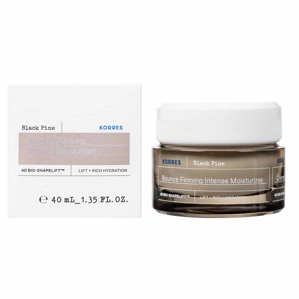 Korres Pino Nero 4D - BioShapeLift Crema da giorno rassodante e ricostituente Pelle secca 40 ml