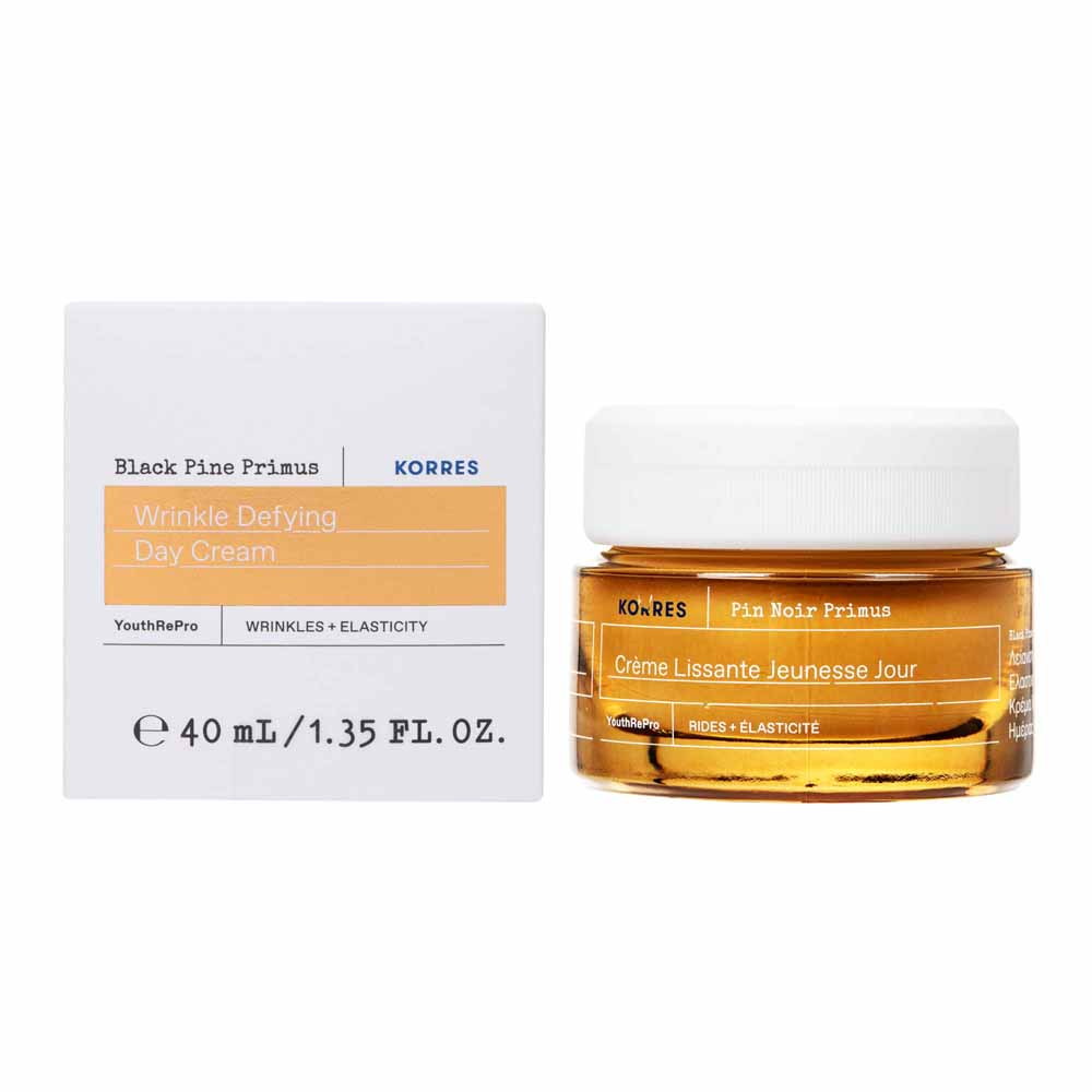Korres Pino Nero Primus Crema giorno Lisciante per la Giovinezza 40 ml
