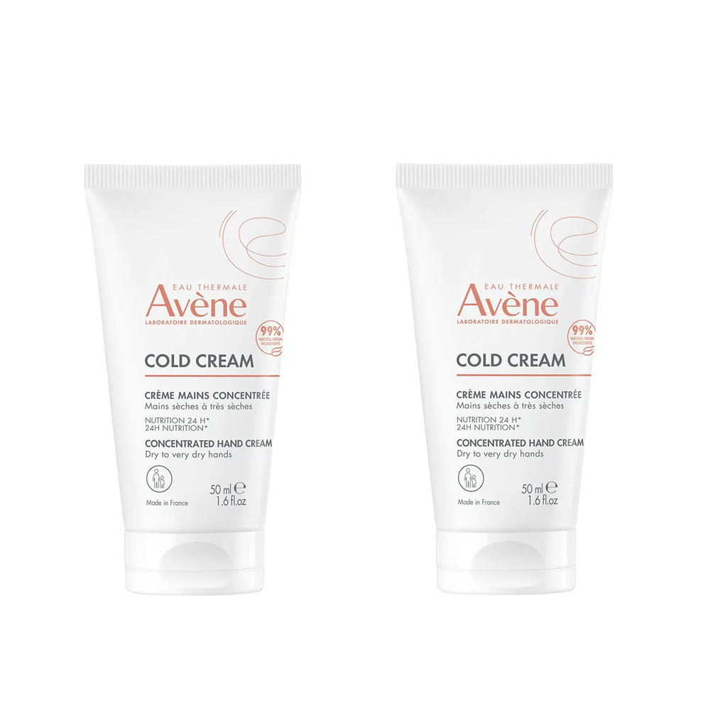 Avène Cold Cream Crema mani concentrata 2 x 50 ml