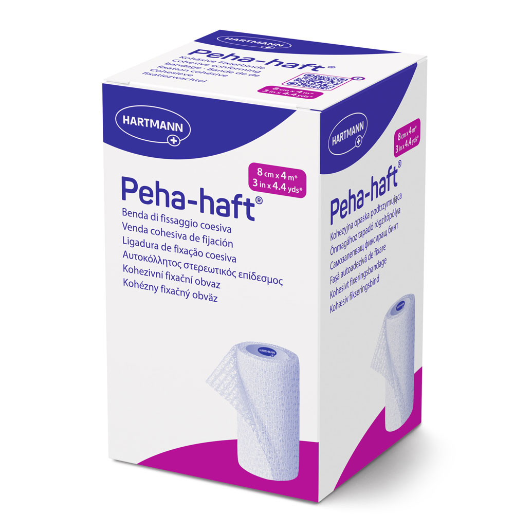 Hartmann Peha Haft Bendaggi coesivi 8cmx4m Senza lattice x1
