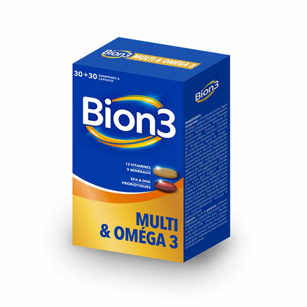 Bion3 Multi e Omega 3 30 compresse + 30 capsule