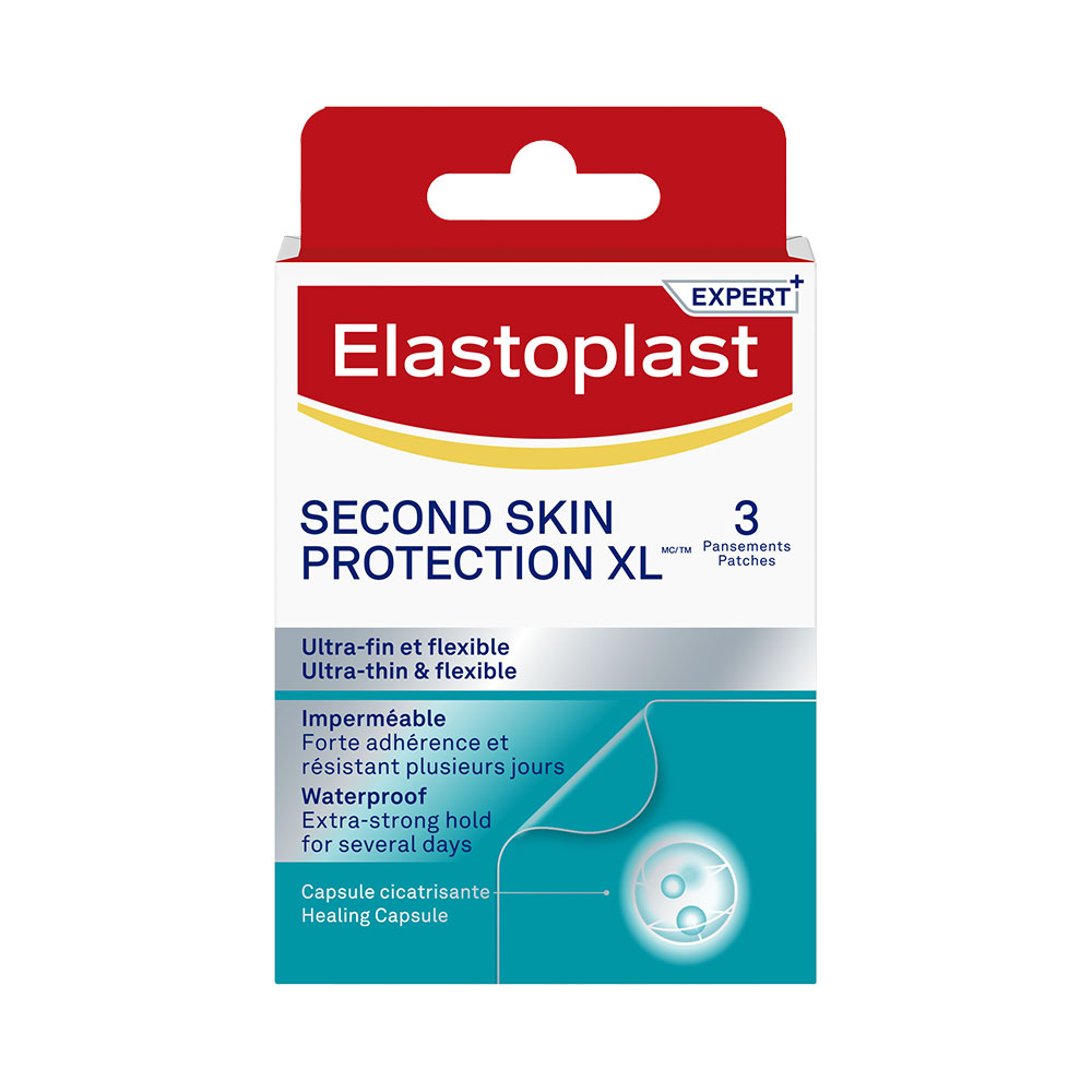Elastoplast Medicazioni Second Skin Protection XL 3 cerotti