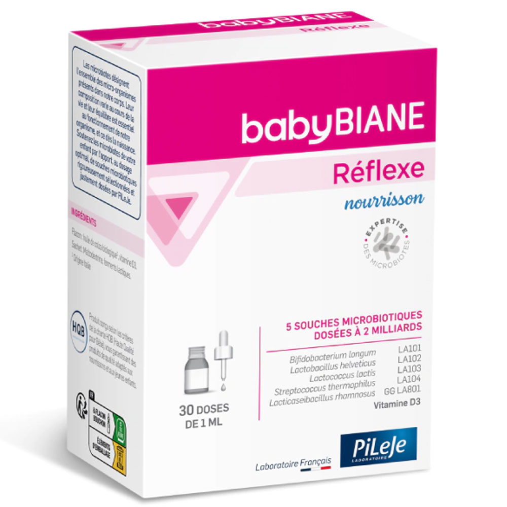 Pileje BabyBiane riflesso neonato 1 flacone 30 ml