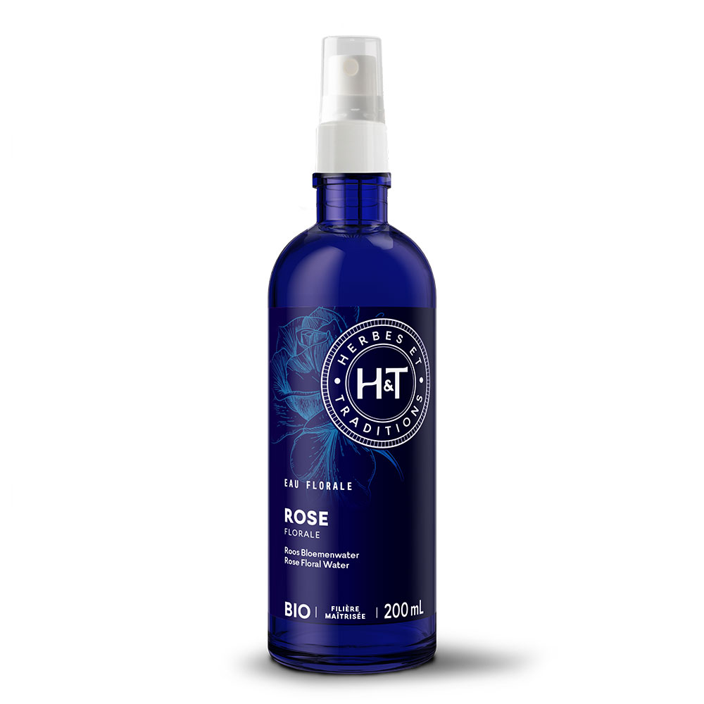 Herbes et Traditions Acqua floreale di Rosa Bio Spray 200 ml