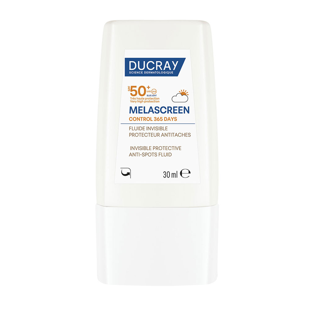 Ducray Melascreen Control fluido invisibile SPF50+ 365 giorni 30 ml