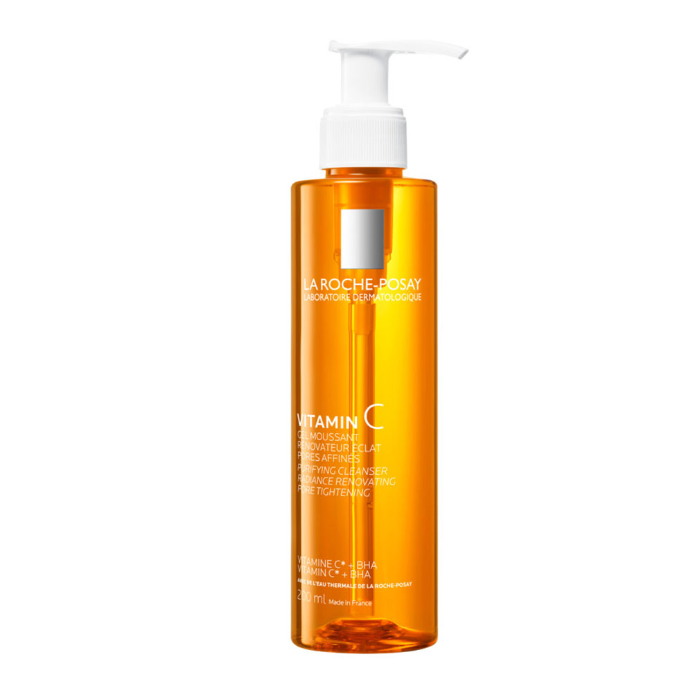La Roche-Posay Pure Vitamin C Gel detergente schiumogeno rinnovatore luminosità pori affinati 200 ml