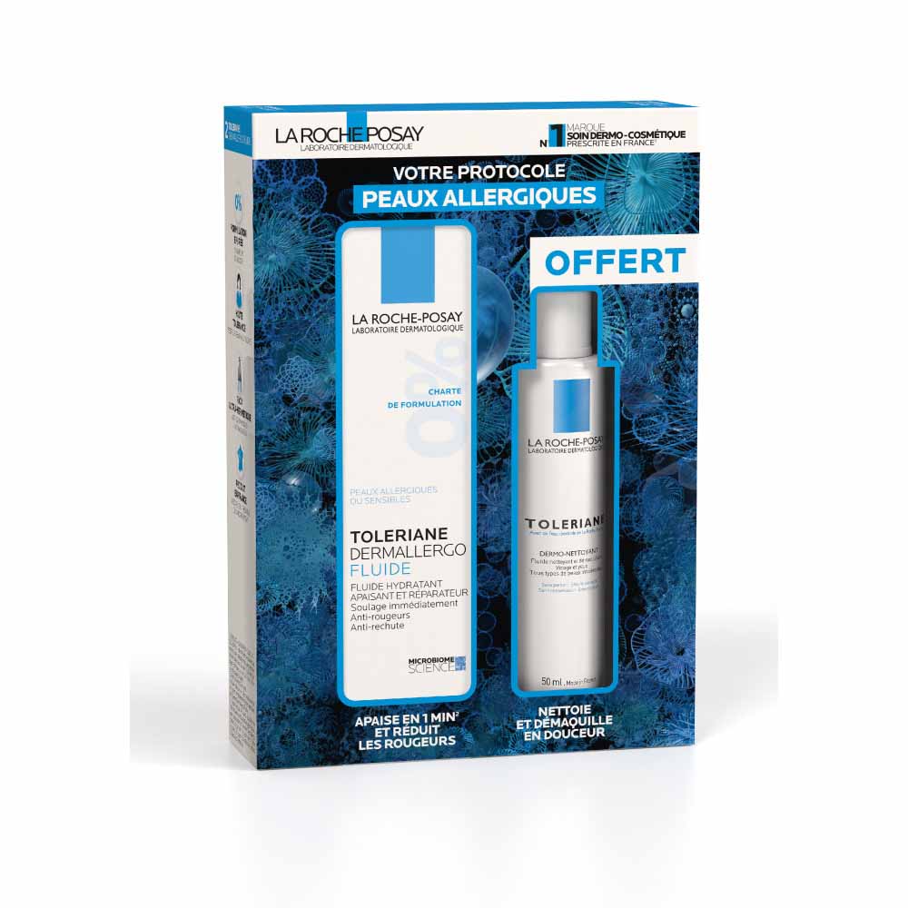 La Roche-Posay Toleriane Fluido Dermallergo 40ml + Dermo-Detergente in omaggio