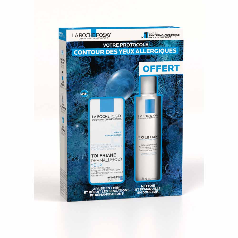 La Roche-Posay Toleriane Dermallergo Occhi 20ml + Dermo-pulizia offerta