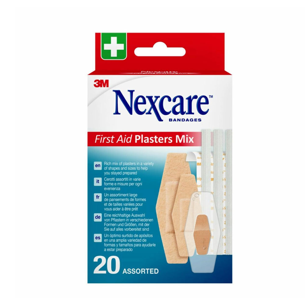 Nexcare Cerotti di primo soccorso Mixa Medicazioni x20