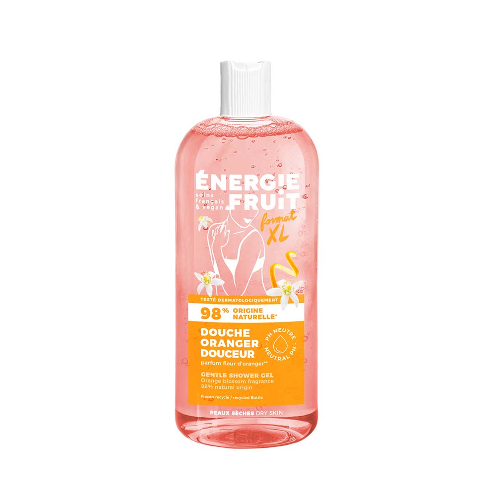 Energie Fruit Doccia gel pH neutro fior d'arancio e olio di lino bio 500 ml