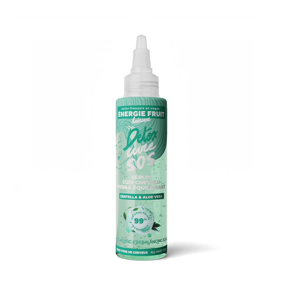 Energie Fruit Siero cuoio capelluto idratante equilibrante con Centella e Aloe Vera 75 ml