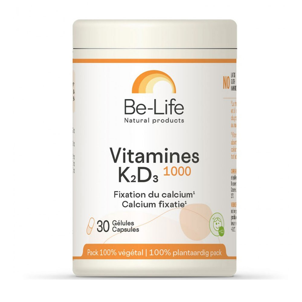 Be-Life Vitamine K2 + D3 1000 30 capsule