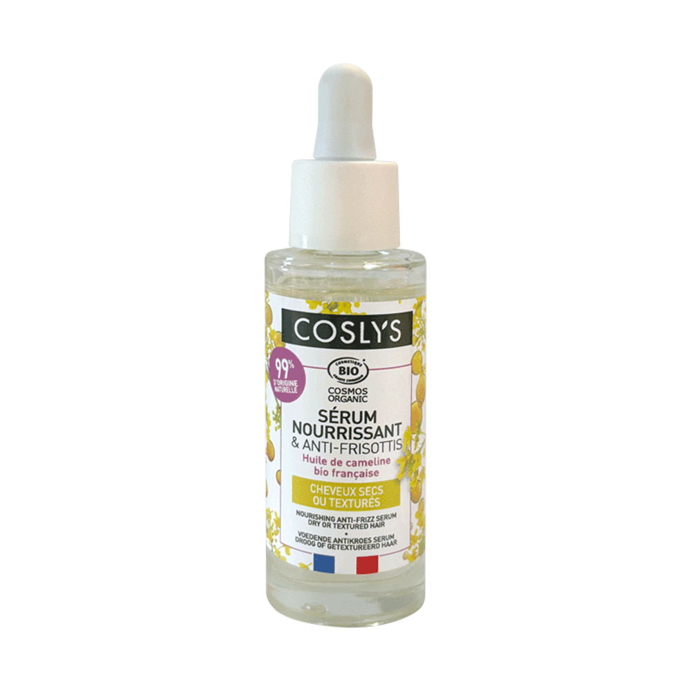 Coslys Capelli Siero nutriente e anti-crespo per capelli secchi o ricci 30 ml