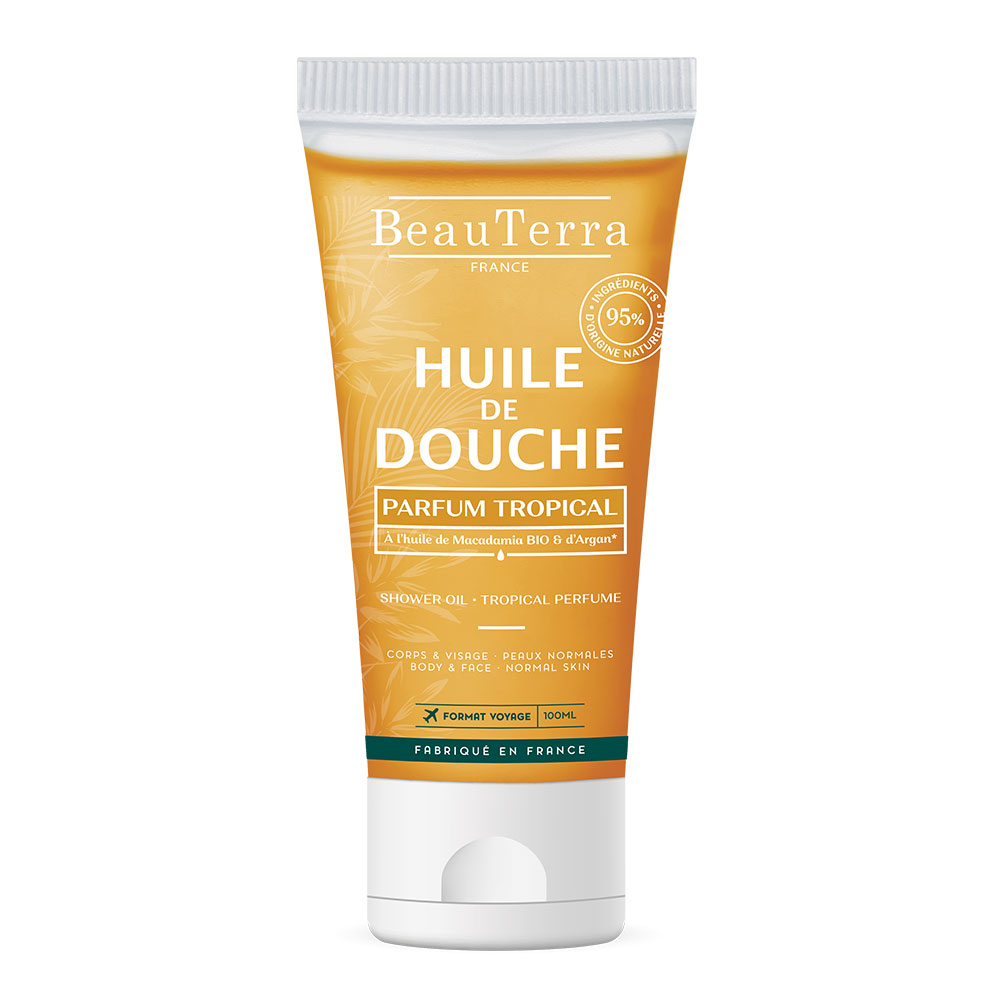 Beauterra Olio per Doccia Profumo tropicale 100 ml