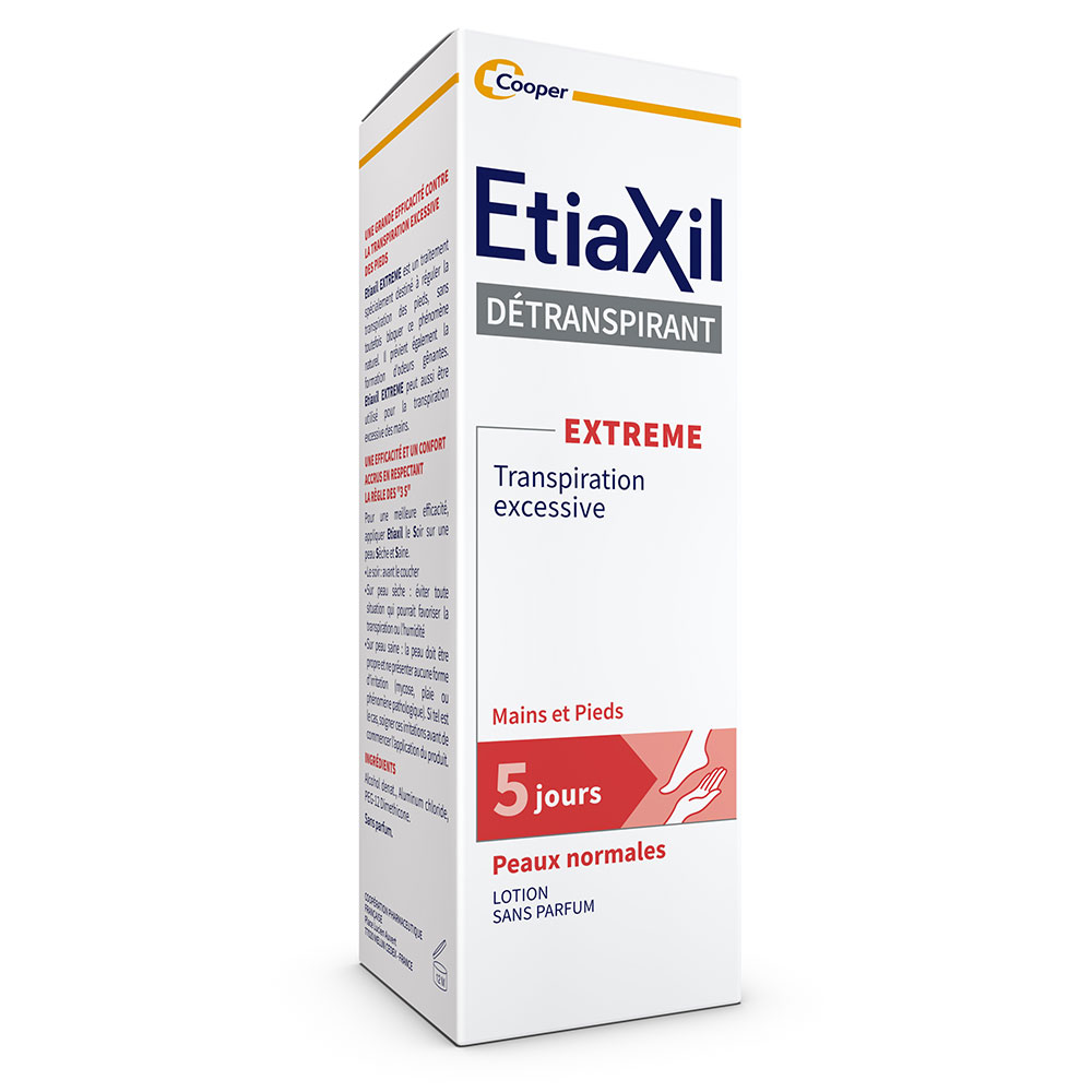 Etiaxil Detraspirante Déodorant Pieds & Mains Peaux Nomales 100ml