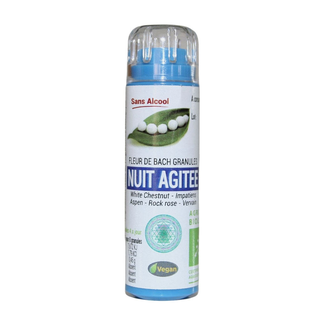 Kosmeo COMPLESSO BACH BIO NOTTE AGITEE GRANULI 120 granules