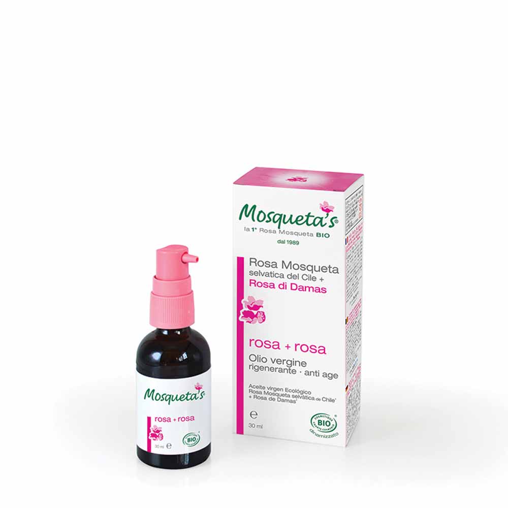 Kosmeo Olio di Rosa Mosqueta del Cile + Rosa Damascena 50ml
