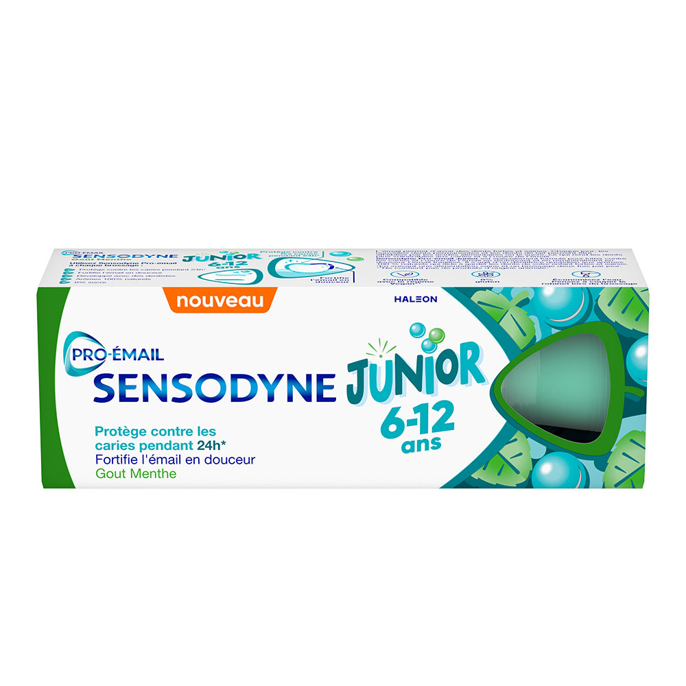 Sensodyne Pro-Smalto Dentifricio Junior da 6 a 12 anni Menta dolce 50ml