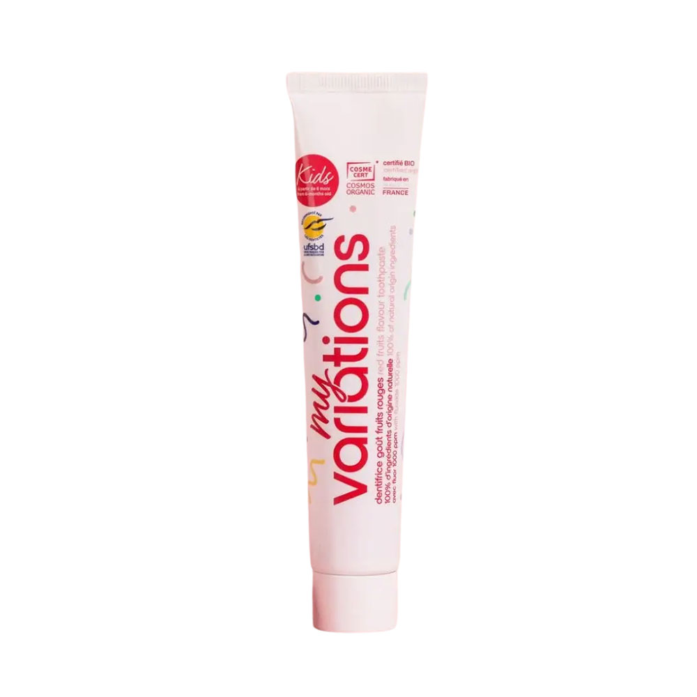 MyVariations Dentifricio bambini bio gusto frutti rossi 60 ml