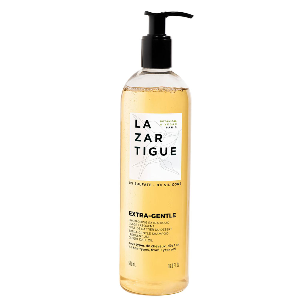 Lazartigue Extra Gentle Shampoo delicato uso frequente per tutti i tipi di capelli 500 ml