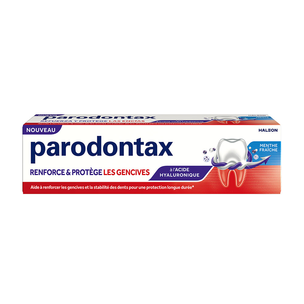 Parodontax Dentifricio Sbiancante Rafforza e Protegge Fragola 75ml