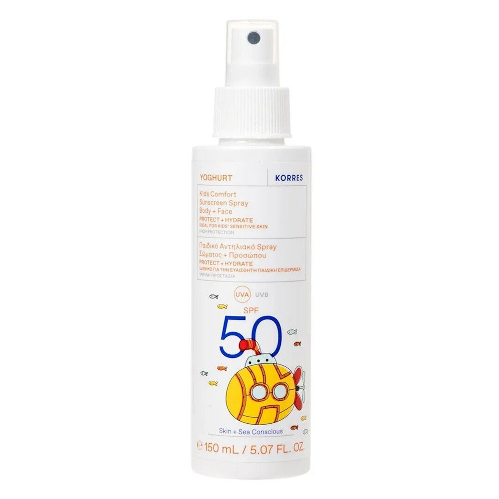 Korres Yogurt Crema solare Bambino Viso e Corpo SPF50 150 ml