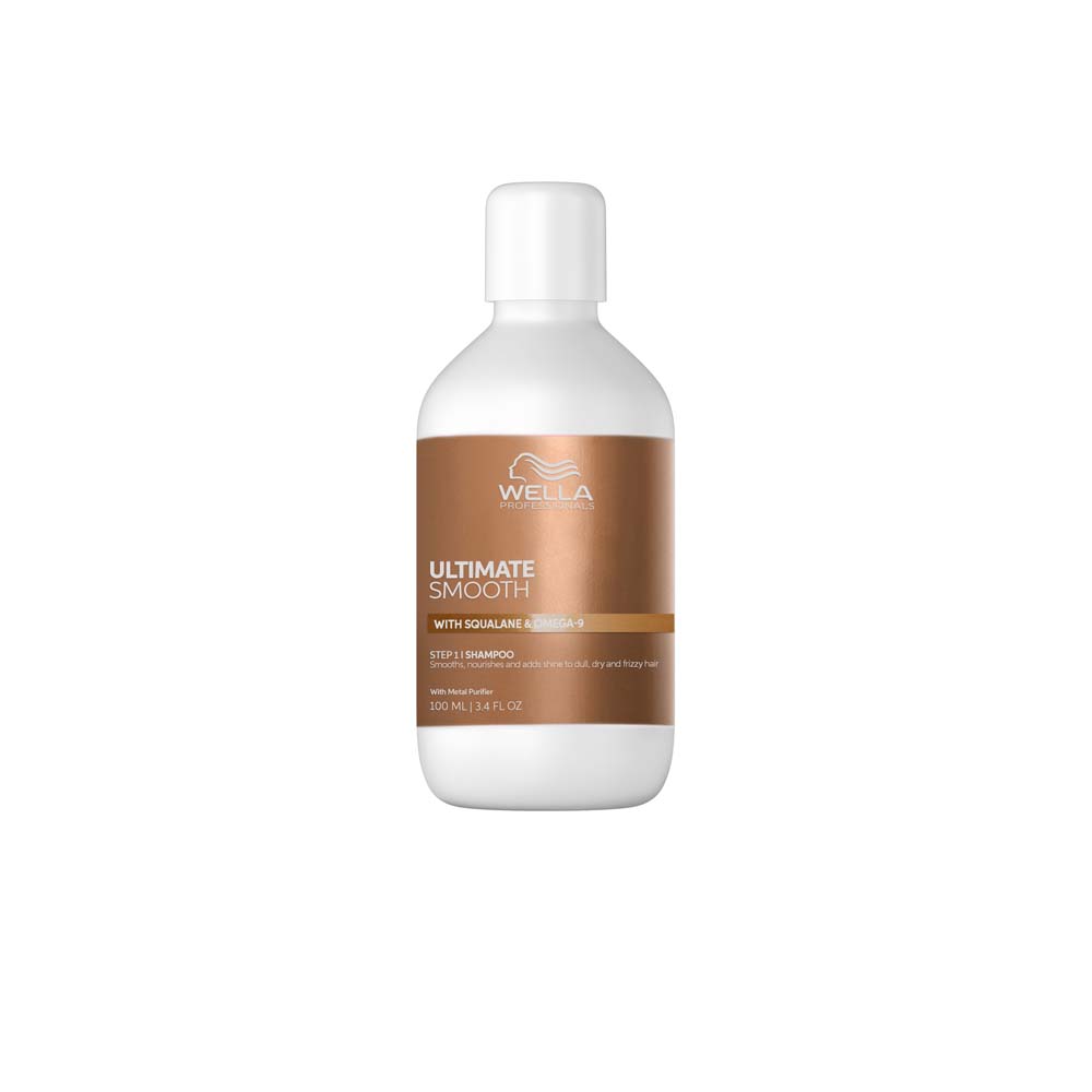 Wella Professionals Ultimate Smooth Shampoo nutriente Capelli secchi, spenti o crespi 100 ml