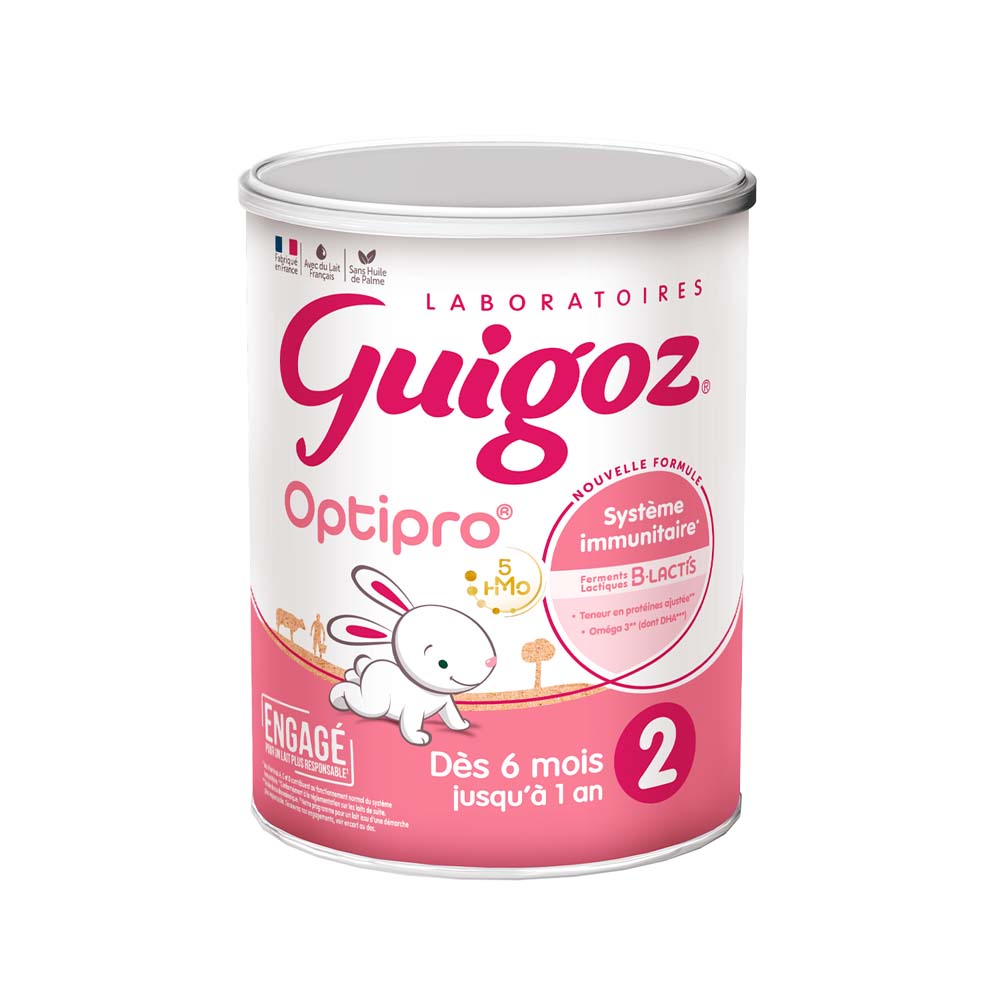 Guigoz Optipro Latte di proseguimento in polvere 6-12 mesi 800g