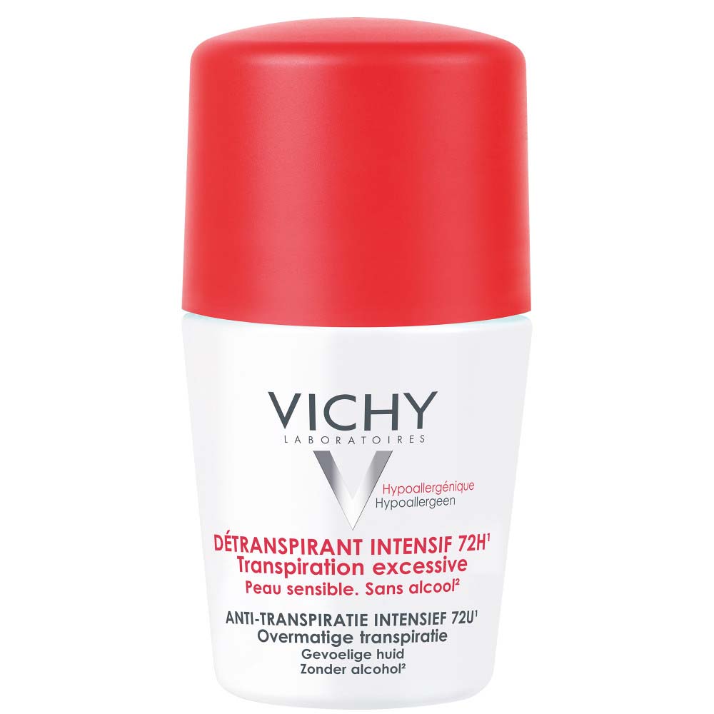 Vichy Deodorante Deodorante intensivo 72h roll-on per pelli sensibili 50 ml