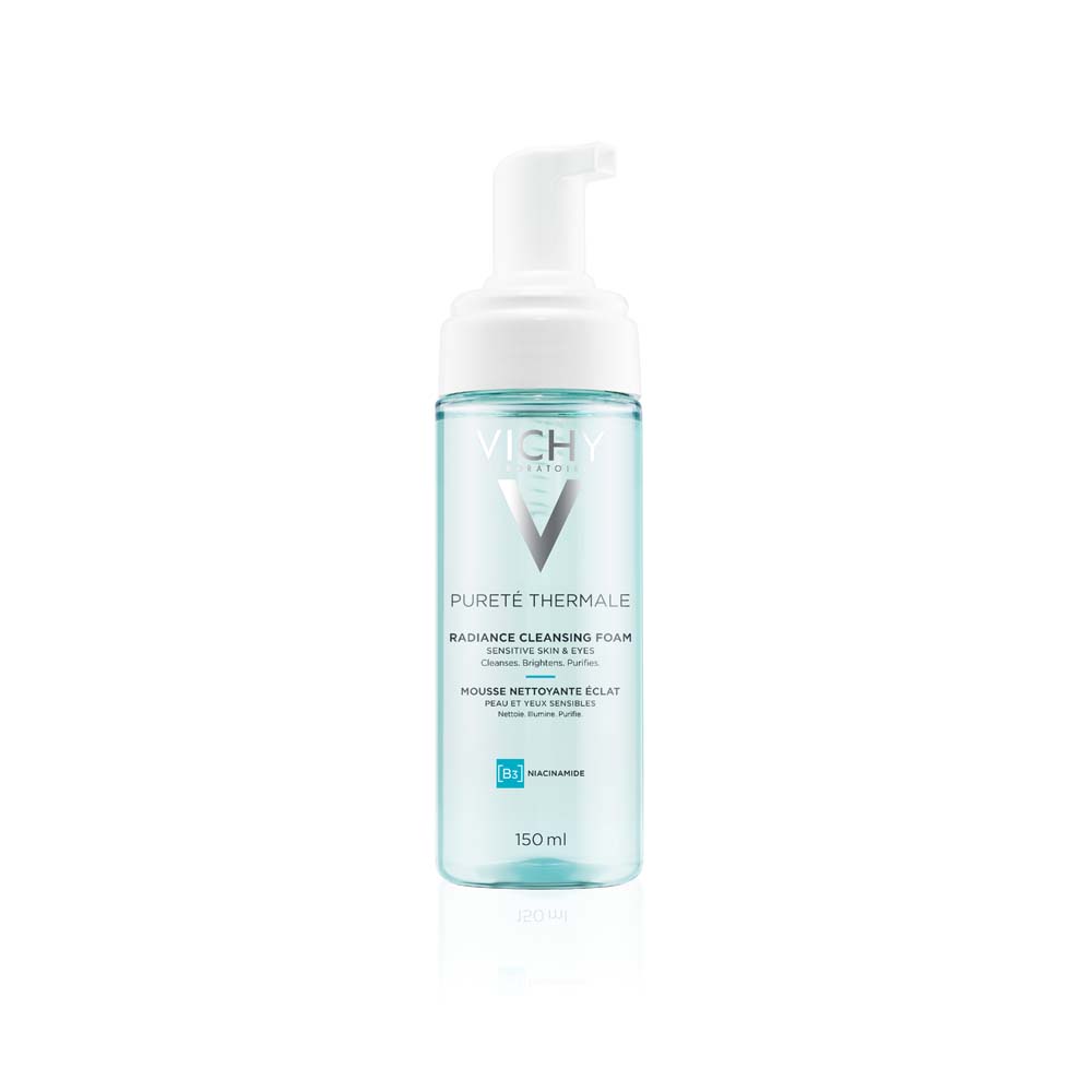 Vichy Purete Thermale Eau Moussante Nettoyante Peaux Sensibles 150ml