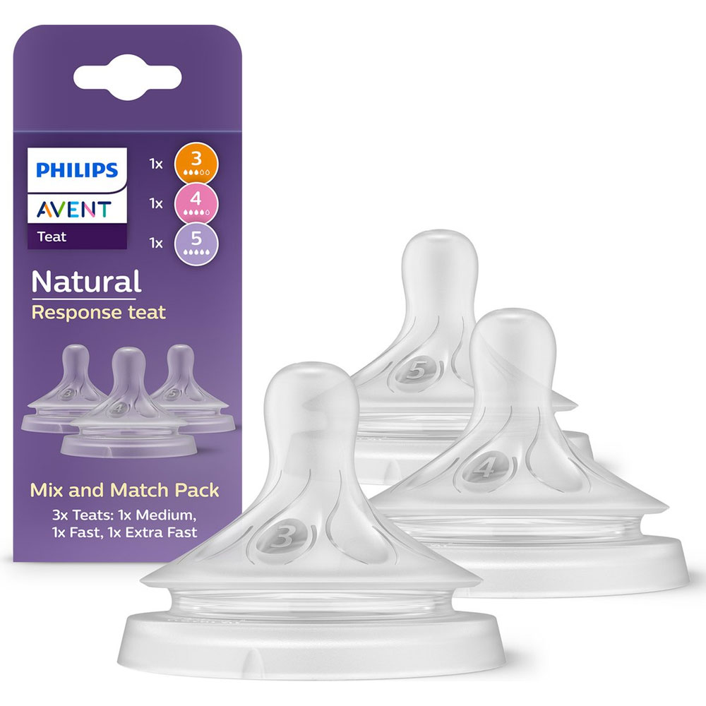 Avent Natural Response Tettarelle Mixa e Abbina x3