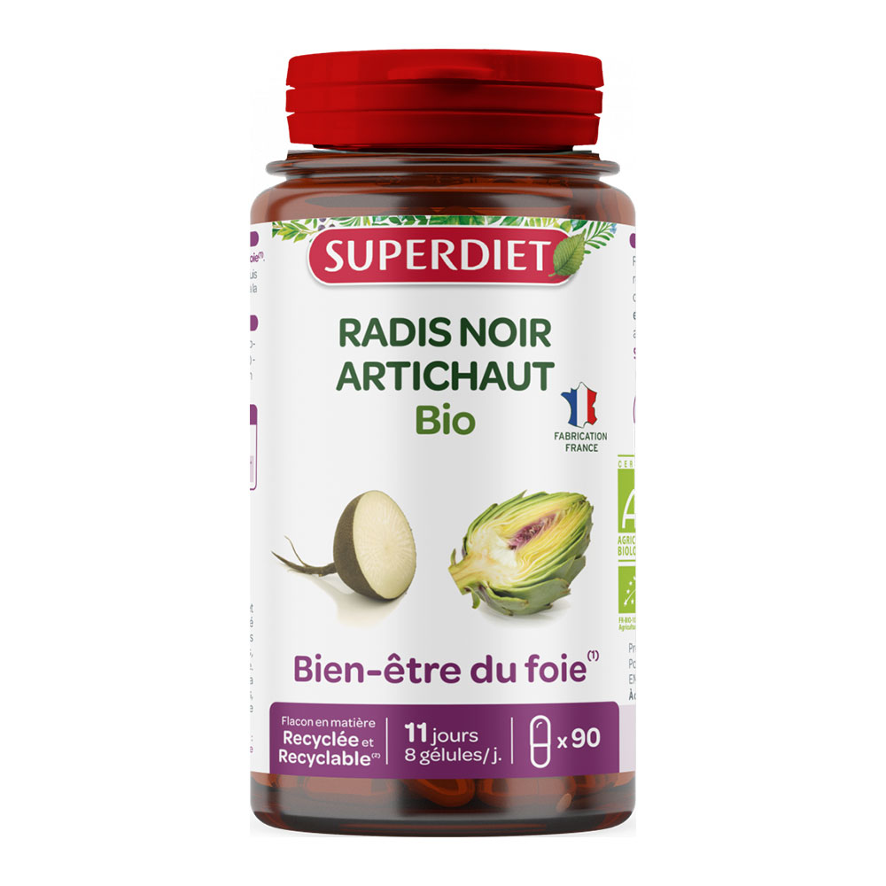 Superdiet Rafano nero e carciofo bio 90 capsule
