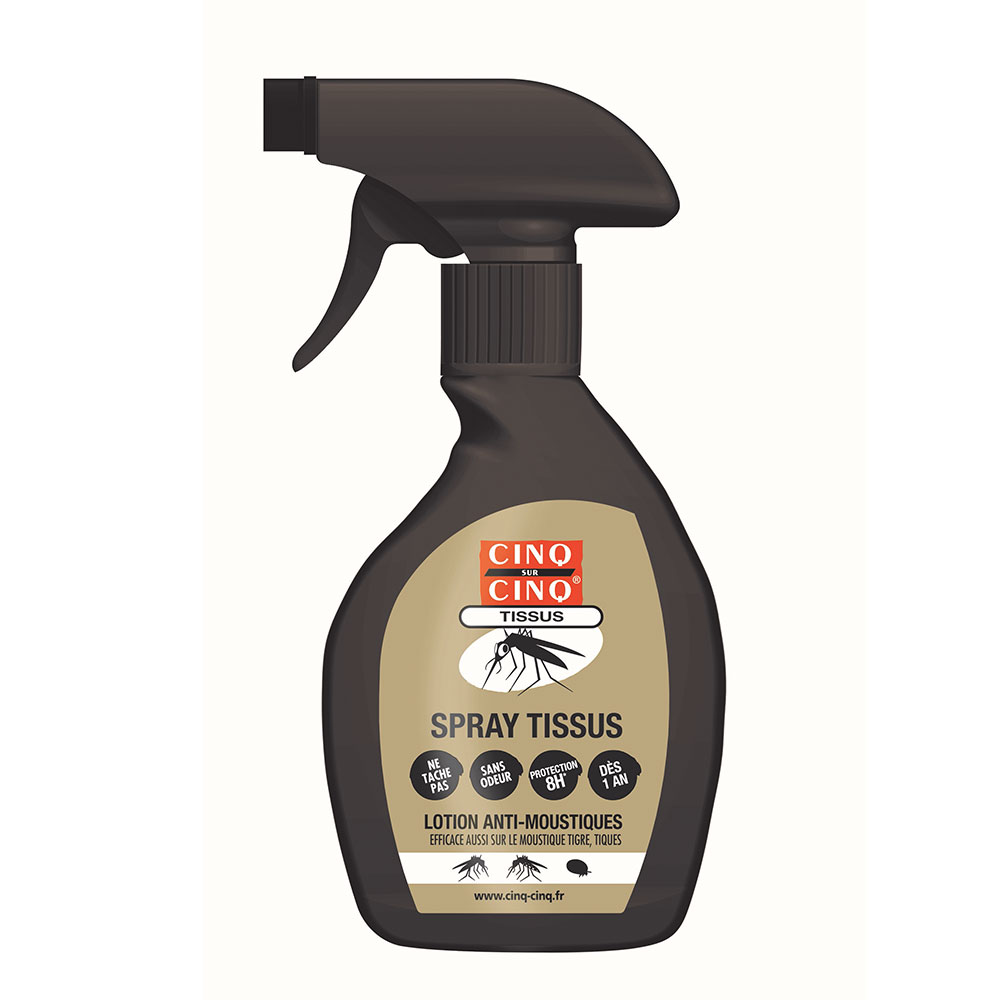Cinq Sur Cinq Spray in tessuto repellente per zanzare 250ml