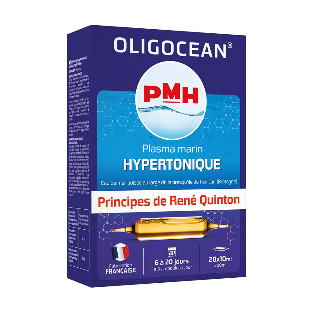 Superdiet Plasma marino ipertonico Oligocean 20 fiale